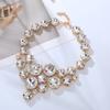 Collar Nuevo Transfronterizo Super Flash Lujo Elegante Gema Decorativa Collar Sensación de Alta Gama para Mujer Joyería para Fiesta de Banquete Lote