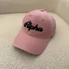 Gorra de Béisbol de Verano Estilo Coreano Dulce y Fresca para Mujer, Marca Nueva de Moda con Visera Ancha, Corona Suave, Gorra Rosa, Gorra de Béisbol para Protección Solar al Aire Libre
