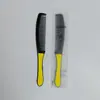 Escova de dentes e pente descartáveis para hotel, pente de plástico de grau de exportação com cabo longo, escova de dentes descartável para hotéis e casas de banho