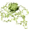 AliExpress Amazon Venta Caliente 20 m Tela Artificial Hoja de Sauce DIY Accesorios para Prendas Tejidas Enredadera Verde