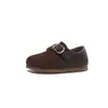Sapatos Birkenstock para Meninas Tendência Comércio Exterior 2026 Outono Novo Estilo Britânico Sapatos Casuais para Meninas Pequenas Sapatos Individuais Retrô para Crianças Pequenas