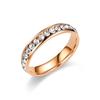 Temperamento Ing Anel de Aço Titânio Céu Estrelado Trendy Anel de Casal de Diamantes Feminino Nicho Europeu e Americano Joias de Mão Transfronteiriças