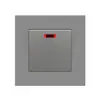 Painel de Tomada com Interruptor Universal 16A para Comércio Exterior Atacado Um Aberto Controle Único Multi-Controle Campainha Tomada de Parede Embutida