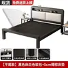 Cama de hierro forjado estilo europeo Yishe 1.8m Cama doble reforzada y engrosada 1m Cama para el hogar marco de acero inoxidable y hierro para viviendas de alquiler