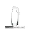 [Liquidação] Jarra de Vidro Original para Água Fria para Uso Doméstico, Garrafa de Água para Bebidas, Garrafa Laranja com Gelo, Mini Jarra de Água Fria, Decantador Criativo