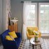Acessórios para janela de varão de cortina DIY 6 pontos blythe ob11 pequeno tecido bjd gsc casa de boneca Mini modelo 62015