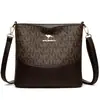 Bolso de Cubo de Cuero Suave Retro Bolso de Hombro Simple de Moda Versátil Bolso Cruzado de Lujo Ligero de Gama Alta Impermeable Resistente al Desgaste