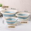 Lavabo Plegable para Residencias Estudiantiles, Lavabo para Bebé, Lavabo Portátil de Viaje, Lavabo Grande de una Pieza para Verduras