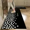 Alfombrilla Linda para Piso de Cocina del Hogar, Nueva Alfombrilla Estilo Chino Absorbente de Aceite para Estufa, Resistente a la Suciedad, Absorbente de Agua, Alfombrilla Antideslizante de Tierra de Diatomeas, Felpudo