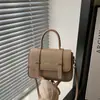 Bolso Cuadrado Pequeño Estilo Coreano para Mujer, Bolso Cruzado Versátil, Diseño de Alta Gama, Diseño de Nicho, Bolso de Hombro para Mujer, Bolso Cruzado, Transfronterizo