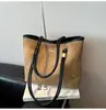 Nova Bolsa Fashion 2025 de Grande Capacidade para Alunos, Aula e Trabalho, Bolsa de Mão Versátil, Bolsa Tote, Bolsa de Ombro
