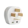 Enchufe Huafeng de cuatro pines planos trifásico de cuatro hilos 16A/25A/32A enchufe de cuatro esquinas enchufe de alimentación para aire acondicionado 380V