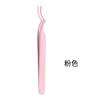 Pinzas auxiliares de acero inoxidable para pestañas postizas de fabricantes, de una sola pieza, auxiliares para pestañas postizas autoinjertadas, maquillaje de belleza, transfronterizas, en stock