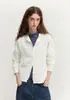 Hongmi Apparel/ Cardigan Feminino de Cashmere de Alta Contagem, Lã, Seda de Amora, Gola Redonda, Malha Macia Escovada Fosca