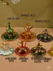 Artesanías de Lata de Colores de Característica Étnica de Xinjiang Adornos Pequeños Utensilios para Vino Regalos de Botella de Vino de Metal Regalos Conmemorativos