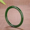 Xinjiang Jasper pulseira material exterior Jasper jingle fino pulseira redonda de sangue de galinha pedra Jade jade atacado