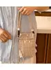 Nueva Bolsa Pequeña Cuadriculada Estilo Coreano para Teléfono Móvil, Bolso Cruzado, Mini Bolso de Hombro, Bolso de Hombro Pequeño Versátil de Moda y Tendencia para Compras
