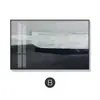 Pintura Decorativa de Pared para Pasillo Estilo Nórdico Blanco y Negro Pintura Colgante para Pared Trasera de Sofá de Sala de Estar Pintura Mural Simple Postmoderna para Mesita de Noche de Dormitorio
