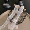 Venda direta da fábrica faixa elástica plissada com babados de camada dupla para roupas de boneca DIY, bolsas e correia de linha de pesca