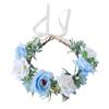 Amazon Mori tiara de guirlanda flor artificial anel de flor na cabeça Ponto turístico infantil Performance de viagem guirlanda transfronteiriça atacado