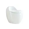 Inodoro Jomoo Creativo y Elegante con Forma de Huevo y Asiento con Descarga, Nuevo Modelo para Uso Doméstico, Antiolores, Adecuado para Todos
