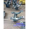 Soporte de tubería de aislamiento de vermiculita para tuberías de vapor Soporte y colgador de aislamiento en frío de poliuretano Abrazadera doble para tubería Soporte de guía deslizante de fijación