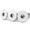 En stock tornillos autorroscantes de cabeza plana hexagonal de acero inoxidable 304 M2-M8 tornillos autorroscantes de cabeza plana grande tornillos de cabeza ultrafina