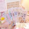 Paquete de Pegatinas Lindas para Planificador Material DIY Pegatinas Decorativas Anime Dibujos Animados Pegatinas de Lámina Dorada Pegatinas de Regalo para Estudiantes Venta al por Mayor