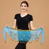 Estoque de Fábrica Corrente de Cintura Três Camadas com Borda Dourada para Dança do Ventre Fantasia Lenço de Quadril Cinto Versátil Fornecimento Direto para Amazon Transfronteiriço