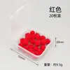 Material de huevas BLF 10MM con púas para atado de moscas equipo de pesca Luya cebo para pesca con mosca cebo artificial sistema de atado de moscas
