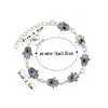 Pulsera de Joyería Transfronteriza Pulsera de la Mano del Ojo Maligno de Fátima Simple y Versátil