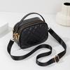 Bolso Pequeño Cruzado de Hombro para Mujer, Venta Directa de Fábrica, Modelo Nuevo 2025, Estampado con Logo, Moderno, Casual, Versátil, Bolso Bordado para Mujer