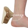 Dispensación y dimensionamiento anti-caída zapatos de tacón alto zapatilla pegatina de talón engrosada aumentado resistente al desgaste plantilla de media talla talón antideslizante pies