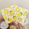 Toallas de Papel Nuevas Hechas en Fábrica con Estampado de Limones Transfronterizo Servilletas Impresas Desechables para Fiesta de Cumpleaños