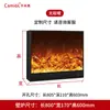 Chimenea Eléctrica Llama Simulada Estilo Americano Insertable Decorativo Chimenea Estilo Europeo Integrado Uso Doméstico Fuego Artificial Mueble de TV