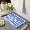 Alfombra Gruesa Mejorada para Piso de Baño Transfronteriza para Entrada, Dormitorio, Sala de Estar, Baño, Alfombra Absorbente de Agua Antideslizante, Secado Rápido