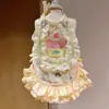 Ropa para Mascotas Estilo Princesa Industria Pesada Perro Mascota Verano Falda de Encaje Bichón Frisé Yorkshire Ropa Cómoda