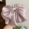 Pinza para Cola de Caballo de Satén con Capas Múltiples, Pinza para el Pelo Elegante Versátil para Media Recogida, Adorno para el Cabello