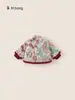 Chaqueta Acolchada Engrosada de Invierno para Niñas Youbao con Diseño de Mariposa 3D, Atuendo Nuevo Chino para Año Nuevo Infantil