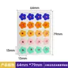 Parches Hidrocoloides para Acné con Forma de Flor de Colores con Diamantes, Forma de Estrella, Parches de Belleza Corrector Facial Amigables con la Piel, Stock Listo del Fabricante