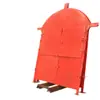 Puertas de valla ignífugas serie MFHSL para minería, puertas ignífugas para subestaciones subterráneas, puertas de aislamiento de valla para pozos de ventilación