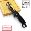 Hoja de corte de alta dureza cuchillo de acero inoxidable camping portátil supervivencia cuchillo militar popular acero al cromo cuchillo plegable para exteriores al por mayor