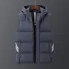 Chaleco de Algodón Lavado de Invierno para Hombre Estilo Coreano Moderno Delgado Elegante Chaleco Juventud Otoño e Invierno Chaqueta sin Mangas Versátil