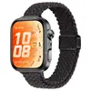 Aplicável à Pulseira Loop Magnética Deslizante Fina de Nylon Tecido Novo para Huawei Watch 5/5 Pro