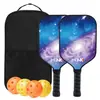 Vendas Diretas de Fábrica Pickleball Amazon Transfronteiriço Alta Qualidade Madeira de Choupo Raquete de Pickleball Fibra de Vidro