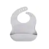 Babero para Comer Bebé Babero Impermeable de Silicona para Niños de 1 a 3 Años Babero de Alimentación Babero de Comida para Bebés