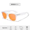 Óculos 99% Anti-Luz Azul Lentes Vermelhas de PC Europeias e Americanas Filme Anti-Reflexo Ar Óculos de Proteção Masculinos para E-Sports e Jogos Venda por Atacado