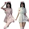 Lencería Sexy, Atuendo de Enfermera Sexy, Traje de Abstinencia, Juguete Sexual Femenino para Coquetear, Lencería Uniforme Divertida para Parejas