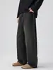 Ropa para Hombre Maple House / Nueva Colección Primavera: Jeans Retro Negros de Estilo Americano de Alta Calidad, Pantalones Largos Rectos Holgados para Hombre