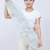 Cinto de Suporte Lombar com Cintura Fixa para Homens e Mulheres, Cinta Lombar Respirável de Verão com Dupla Elasticidade, Cinto Abdominal, Respirável